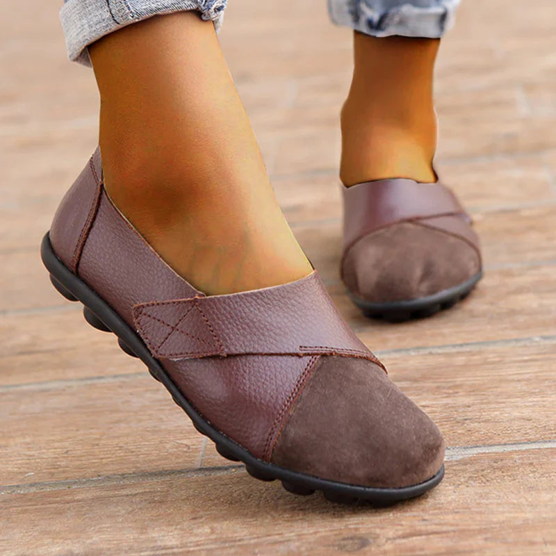 Women’s Classic Slip-On Shoes – Soft Sole Comfort & Everyday Casual Wear