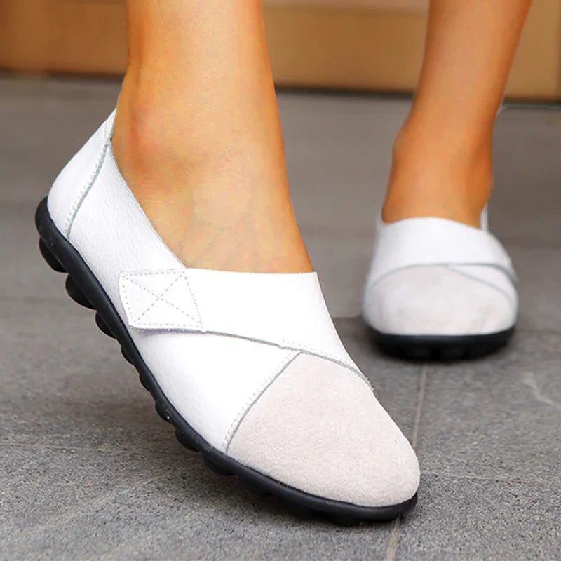 Women’s Classic Slip-On Shoes – Soft Sole Comfort & Everyday Casual Wear