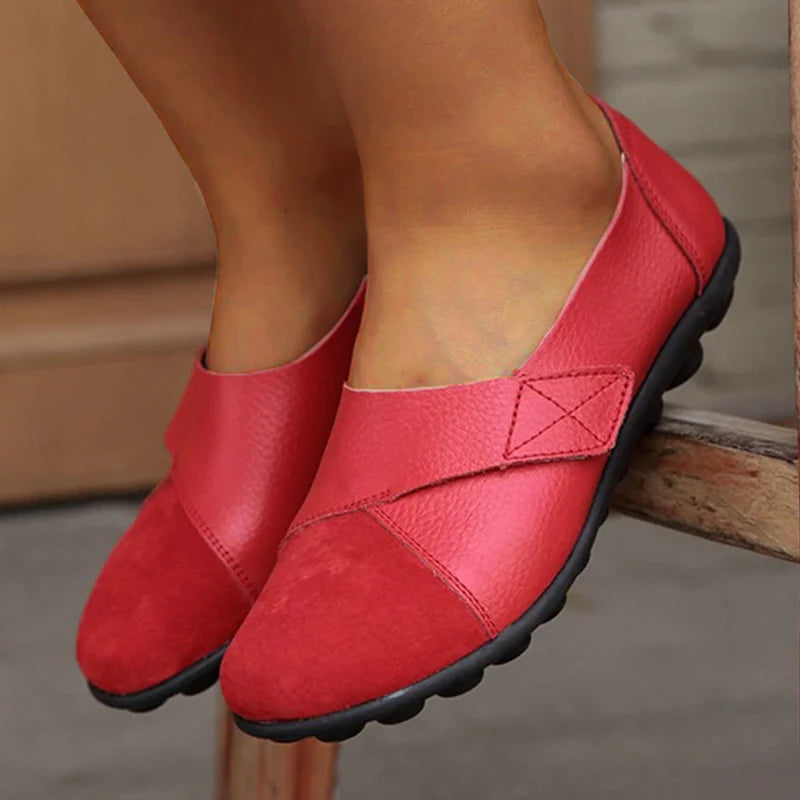 Women’s Classic Slip-On Shoes – Soft Sole Comfort & Everyday Casual Wear