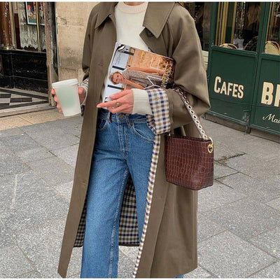 Women's Retro Style Winter Trench Coat
