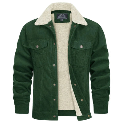 Elegant Denim Winter Jacket for Men