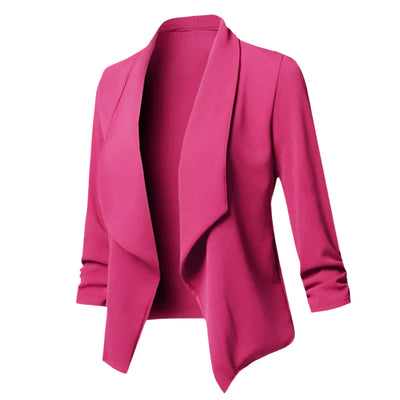 Women's Formal Open Front Business Blazer