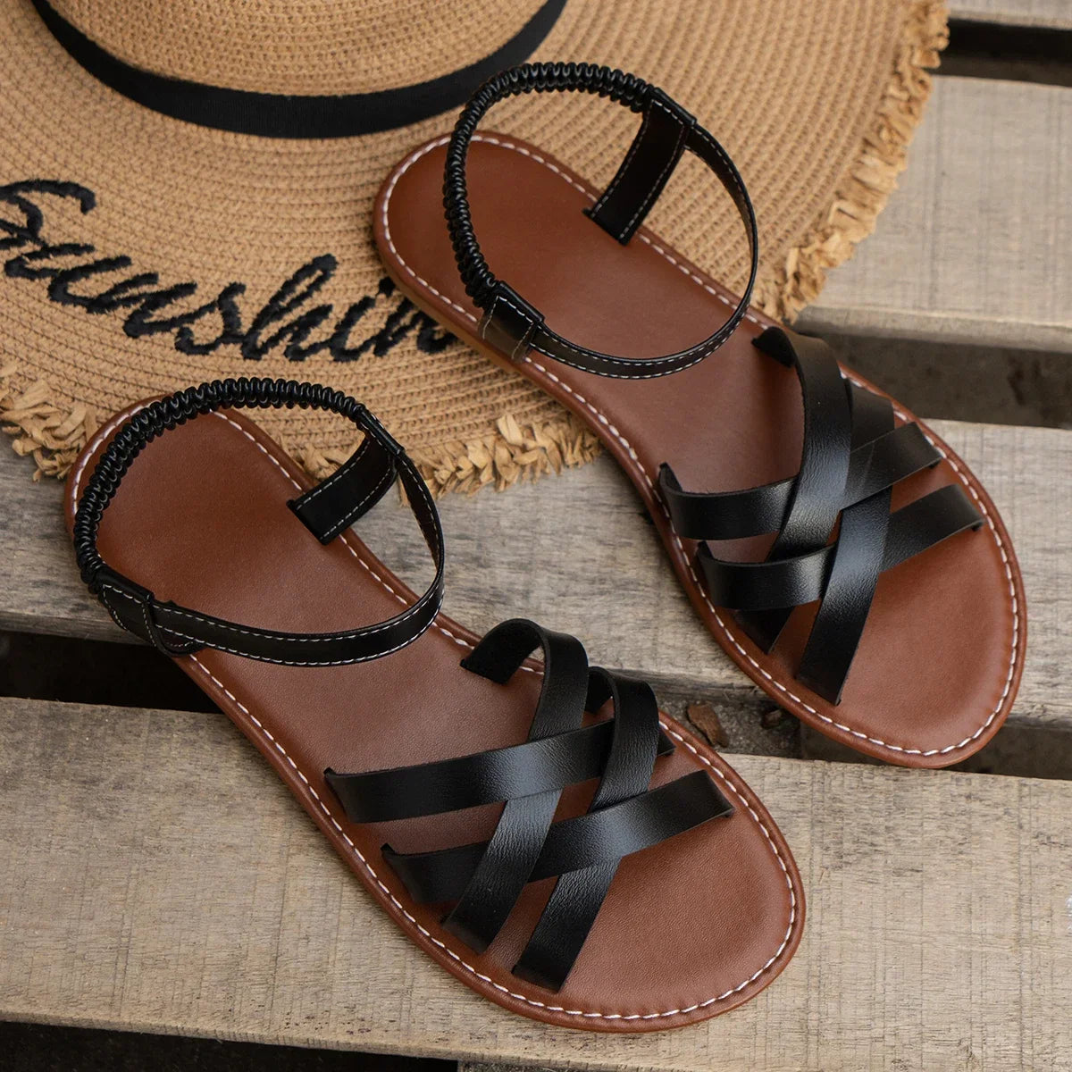 Van Hallen | Trendy Slip-on Sandals for Women