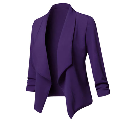 Women's Formal Open Front Business Blazer