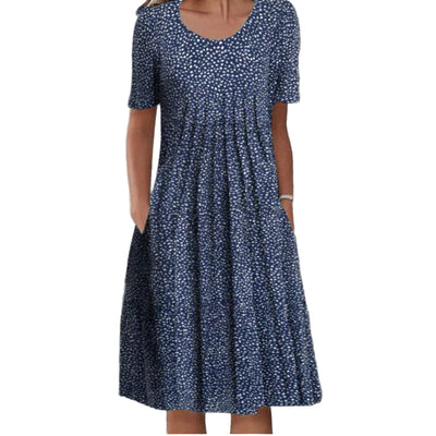 Women’s Casual Dress – Light Floral Print & Relaxed Everyday Fit