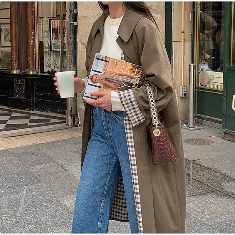 Women's Retro Style Winter Trench Coat