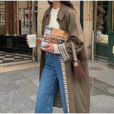 Women's Retro Style Winter Trench Coat