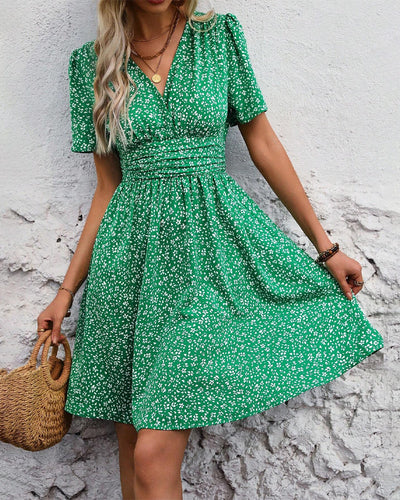 Summer V-Neck Dress for Women