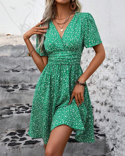 Summer V-Neck Dress for Women