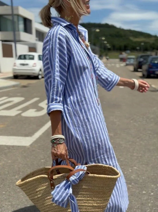 Women's Classic Striped Dress