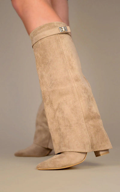 Women's Classic Knee High Suede Boots
