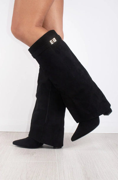 Women's Classic Knee High Suede Boots