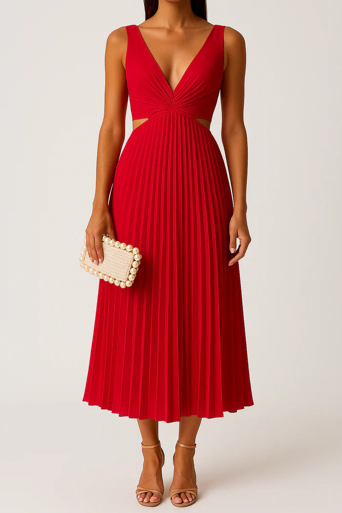 Women's Casual Pleated  Dress
