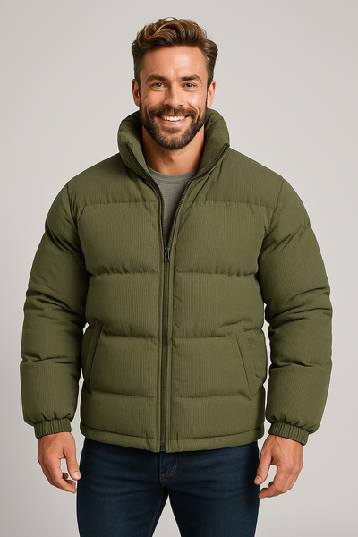 Elegant Puffer Jacket for Men