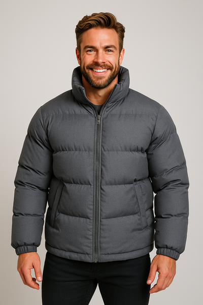 Elegant Puffer Jacket for Men