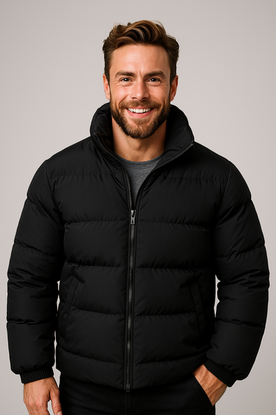 Elegant Puffer Jacket for Men