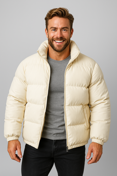 Elegant Puffer Jacket for Men