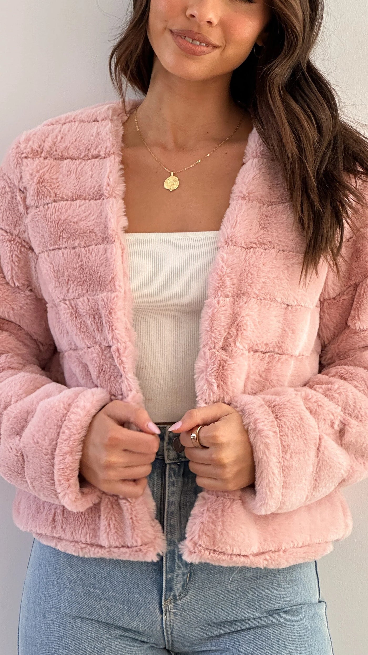 Elegant Cropped Winter Jacket for Women