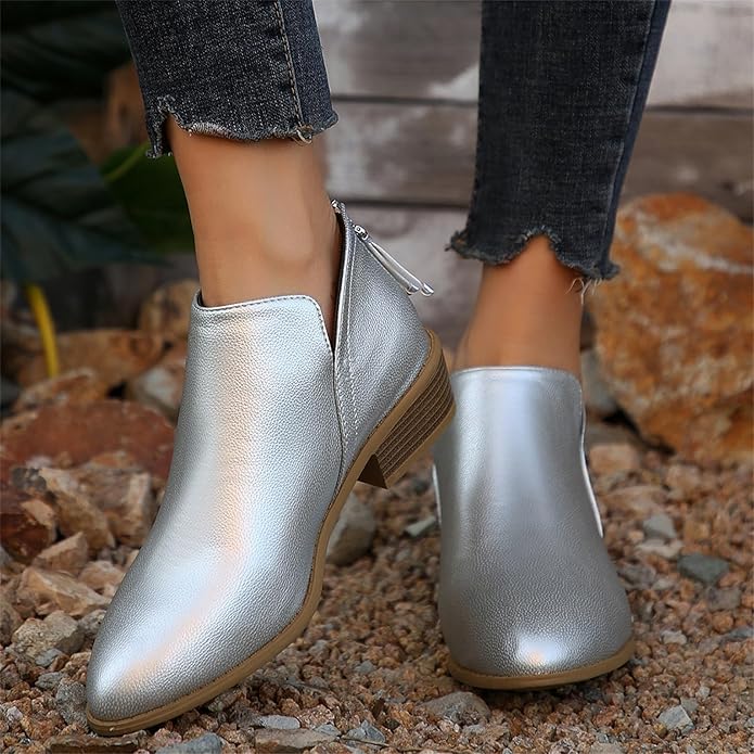 Elegant Suede Ankle Boots for Women