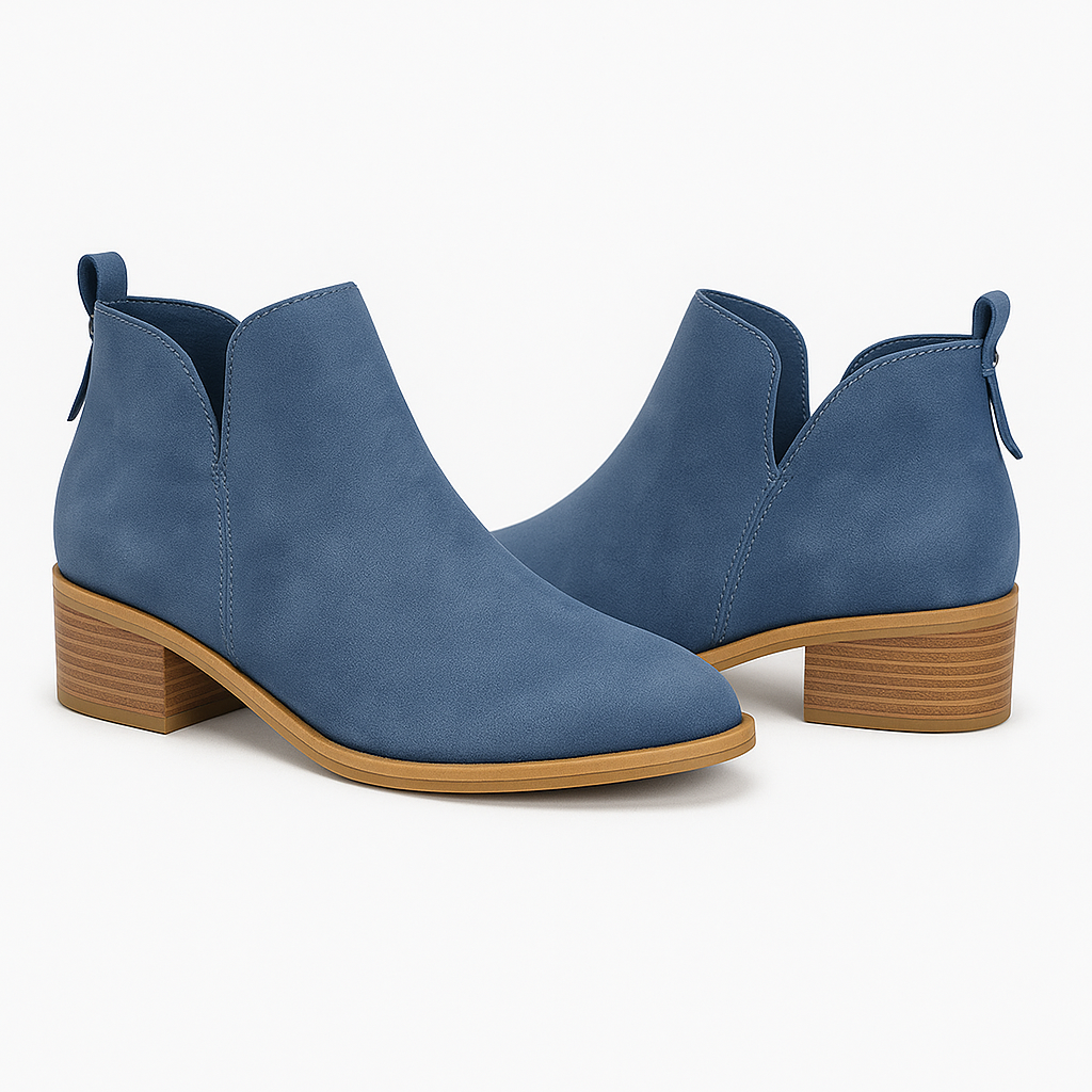 Elegant Suede Ankle Boots for Women