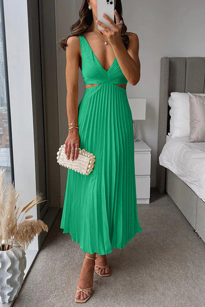 Women's Casual Pleated  Dress