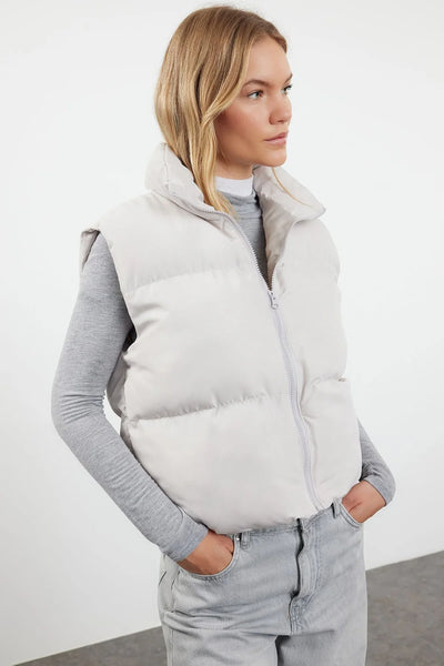 Women's Elegant Padded Winter Vest