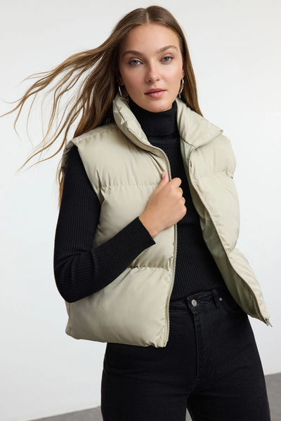 Women's Elegant Padded Winter Vest