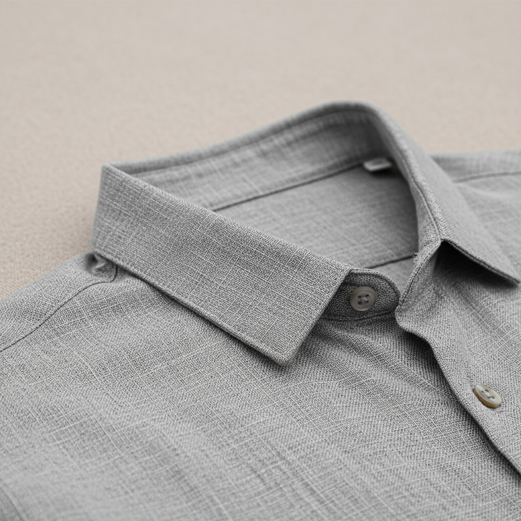 Men's short-sleeved casual blouse