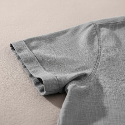 Men's short-sleeved casual blouse