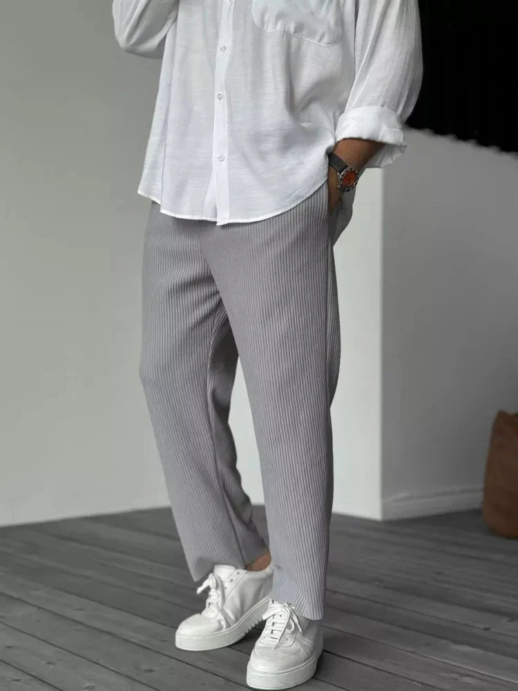 Men's Elegant Corduroy Trousers