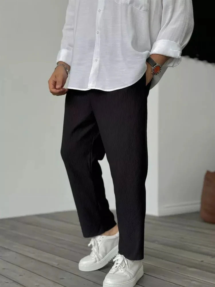 Men's Elegant Corduroy Trousers