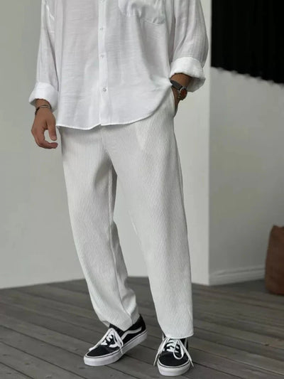 Men's Elegant Corduroy Trousers