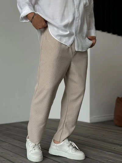 Men's Elegant Corduroy Trousers