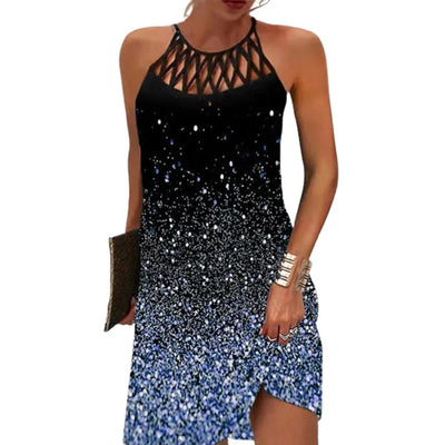 Women’s Printed Elegant Dress – Vibrant Pattern & Effortless Summer Style