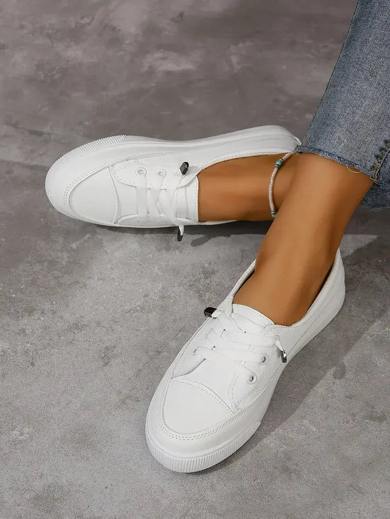 Women's Casual Lace-Up Low Top Shoes