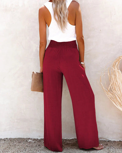Women's Casual High Waist Summer Pants