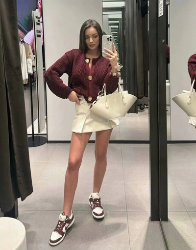 Trendy All Season Knit Cardigan for Women