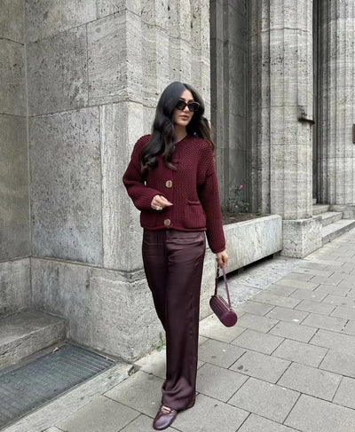 Trendy All Season Knit Cardigan for Women