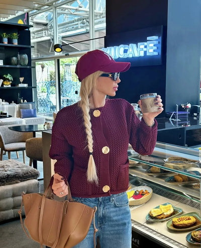 Trendy All Season Knit Cardigan for Women