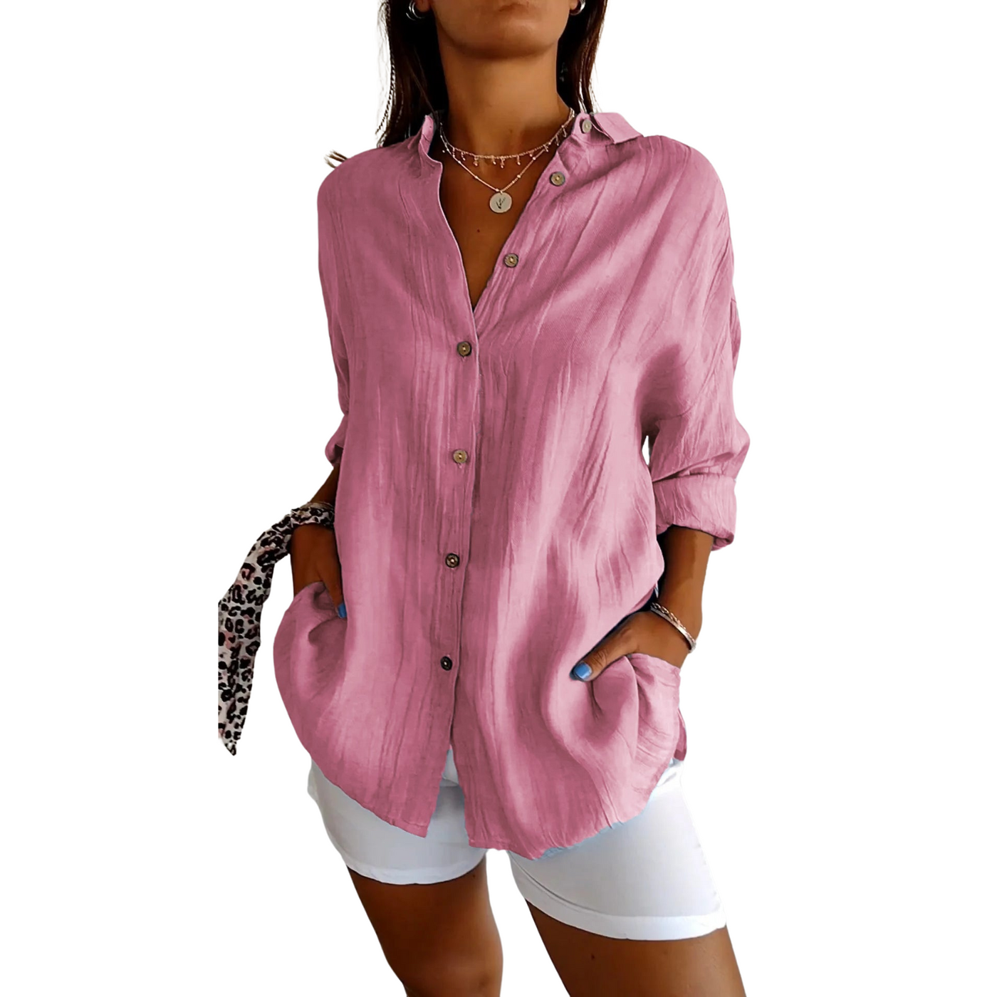 Classic Minimalist Longsleeve Shirt for Women