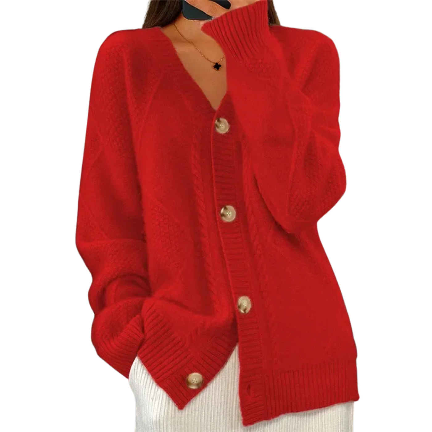 V-neck Cardigan for Women