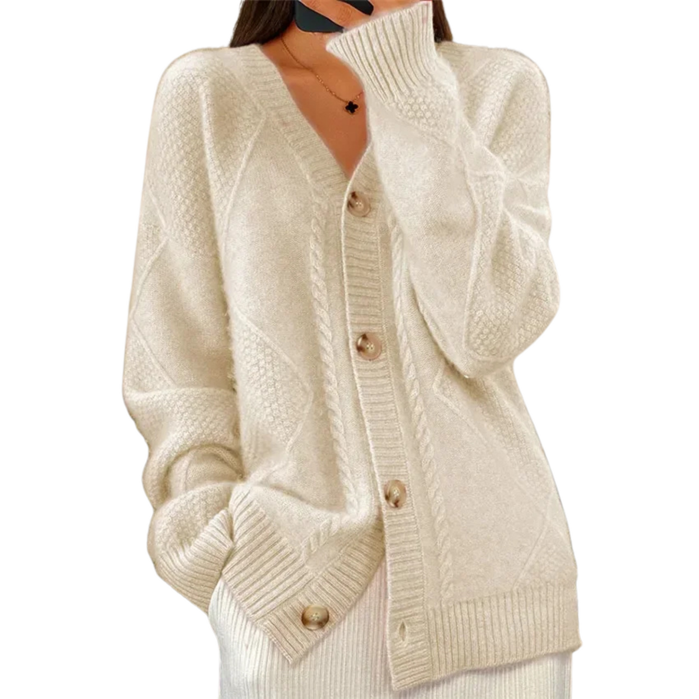 V-neck Cardigan for Women