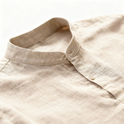 Van Hallen | Men's Linen Longsleeve Polo