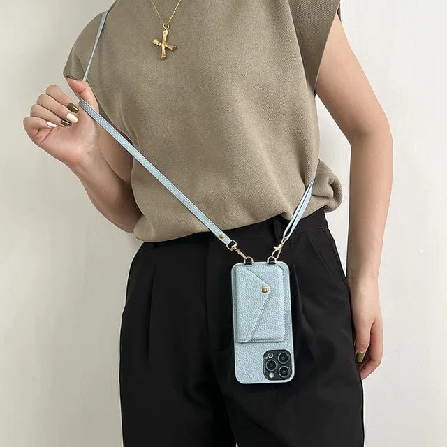 Women's Crossbody Phone Case with Cord