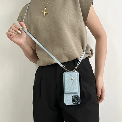 Women's Crossbody Phone Case with Cord