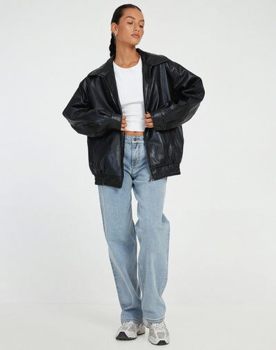 Women's Modern Style Zip-up Jacket