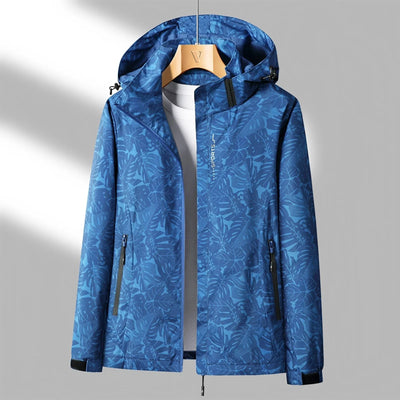 Women's Printed Outdoor Jacket with Hood