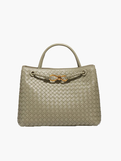 Women's Retro Style Woven Hand Bag