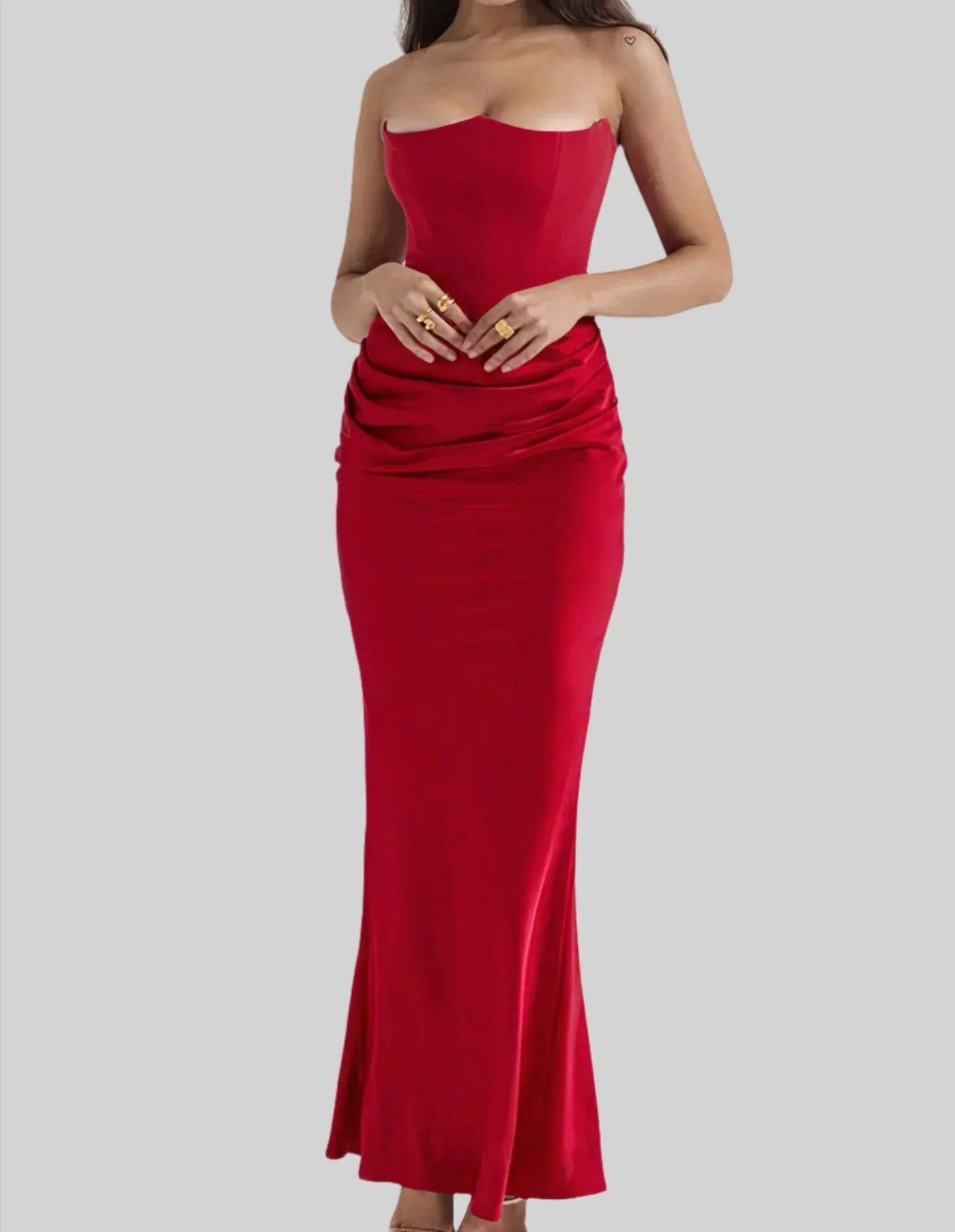 Women's Strapless Party Dress
