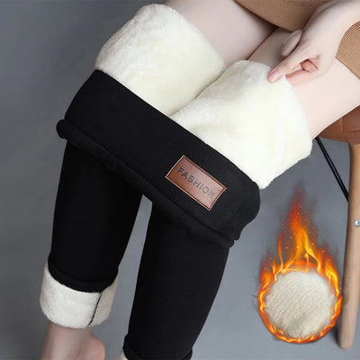 Women's Thermal Fleece-Lined Winter Leggings